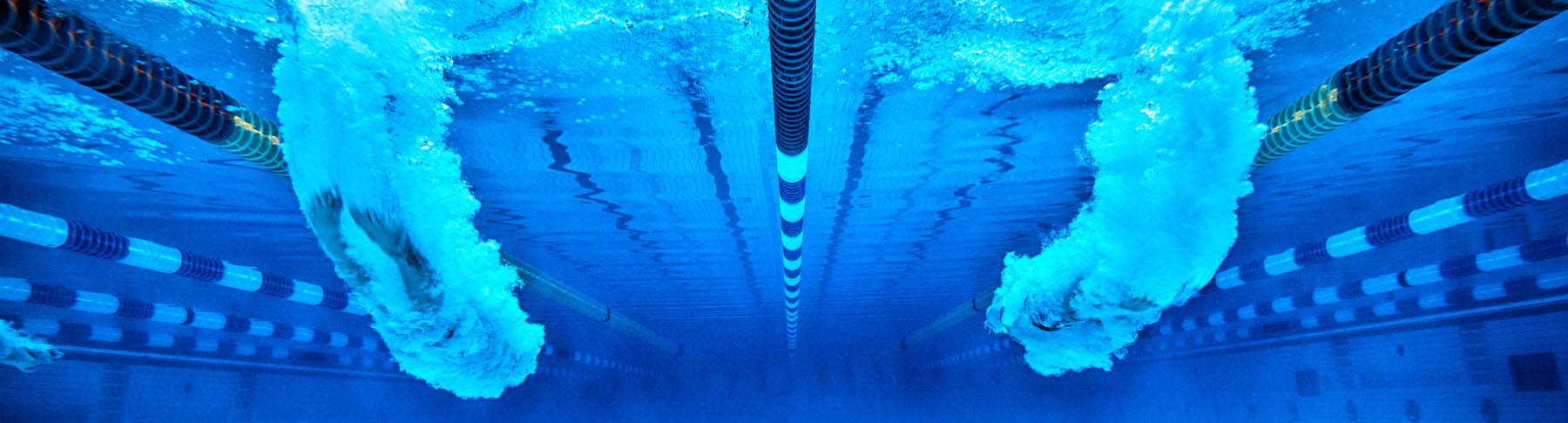 Manistee Boys swim team in pool