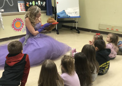 Tooth Fairy reading with students