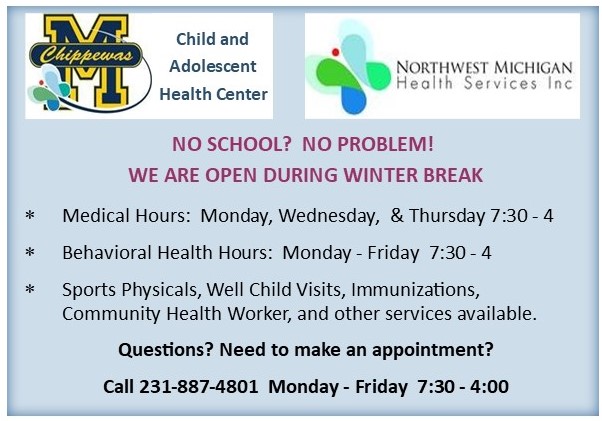 CareConnect Card winter single CareConnect winter break hours