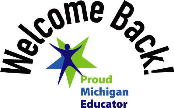 Welcome Back Educator logo