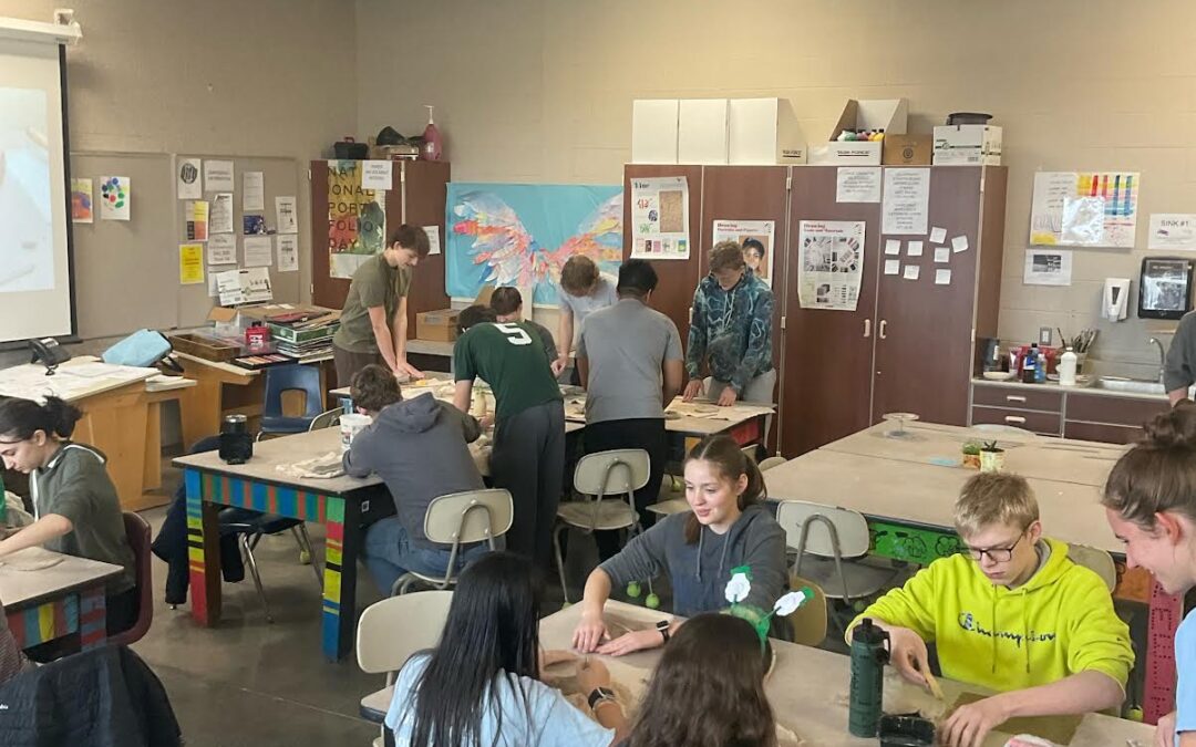 NHS making soup bowls for charity