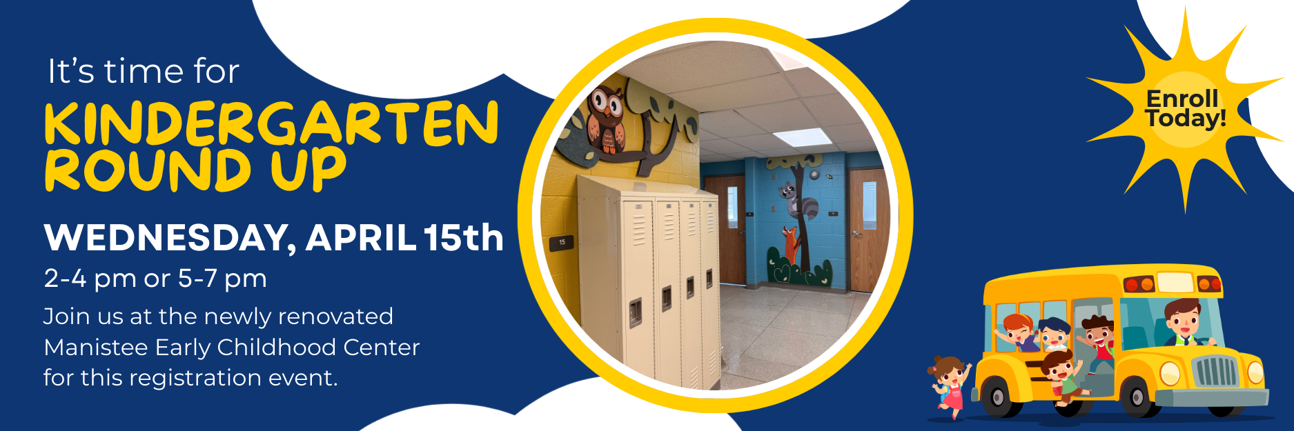 Kindergarten Round Up Header