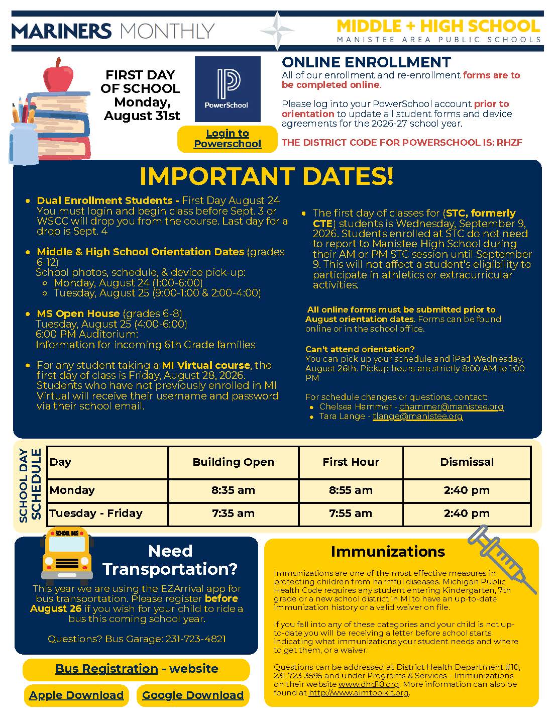 MMHS August 2026 Newsletter 9 Page 2 MMHS September 2026 Newsletter page 2