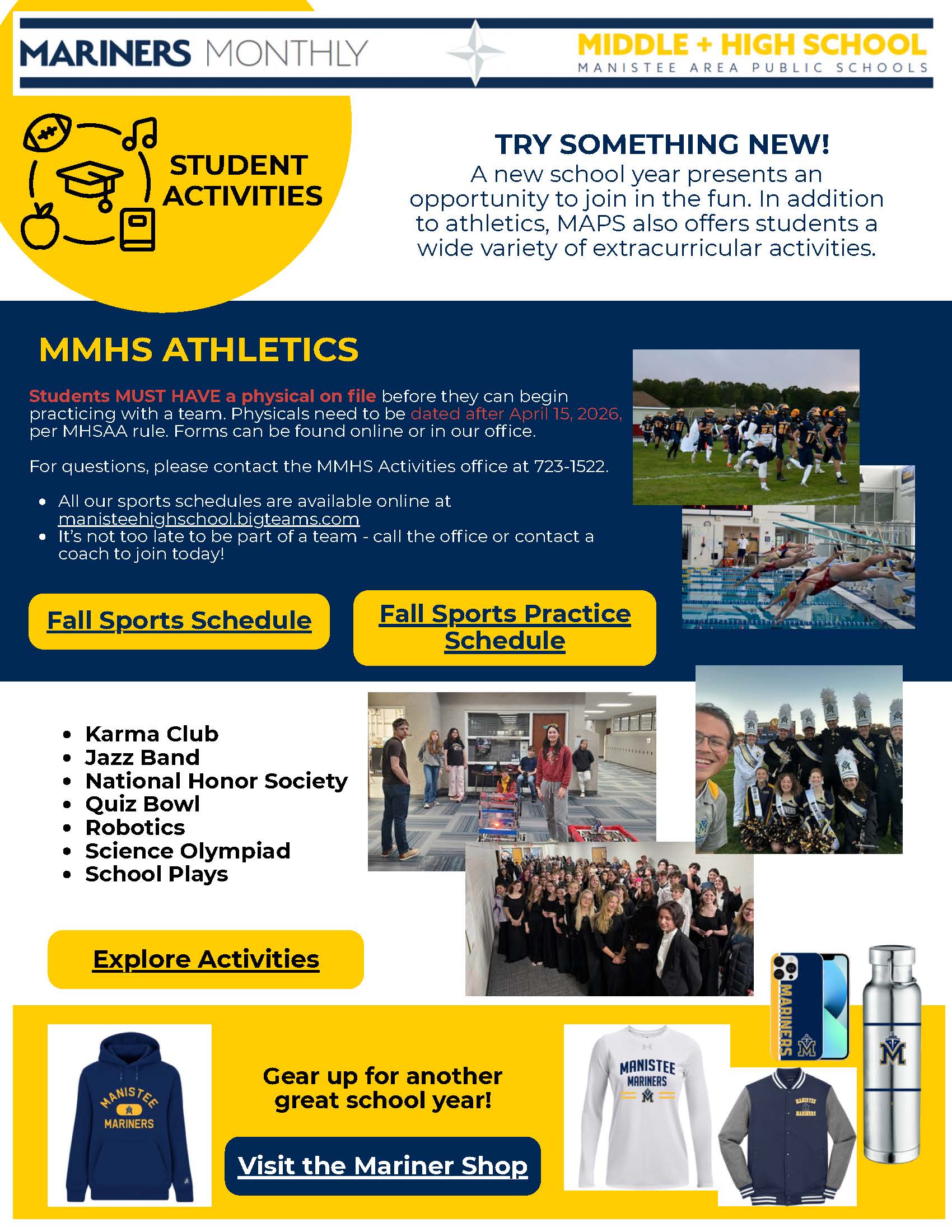 MMHS August 2026 Newsletter 9 Page 5 MMHS September 2026 Newsletter page 5