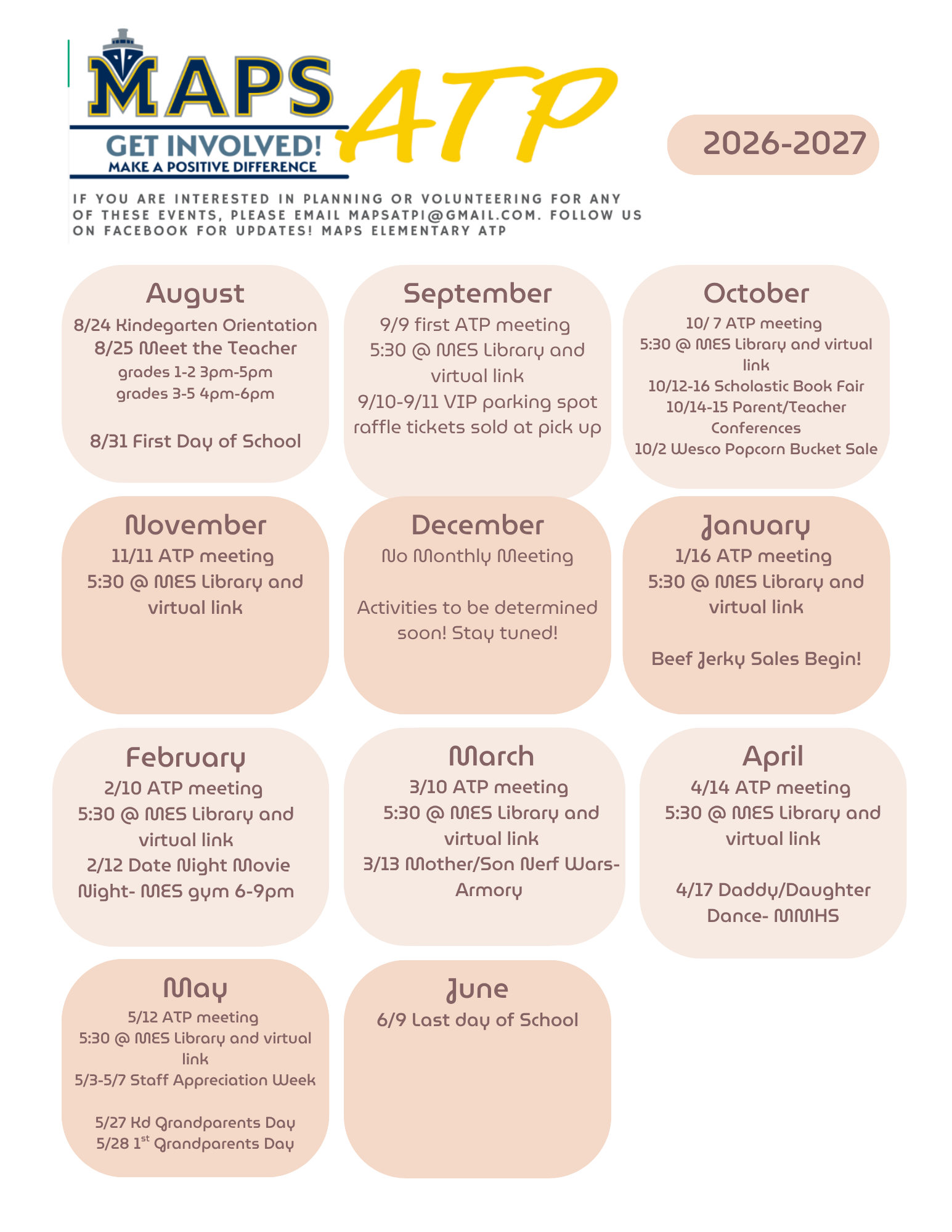 ATP Calendar 2627 School Year (1) ATP At a Glance Calendar
