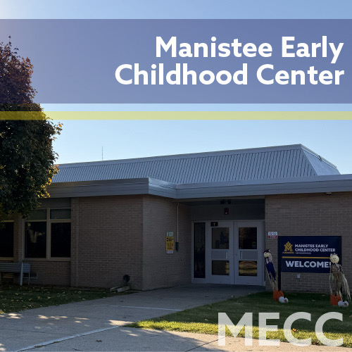 MECC Home tile with photo of exterior of school