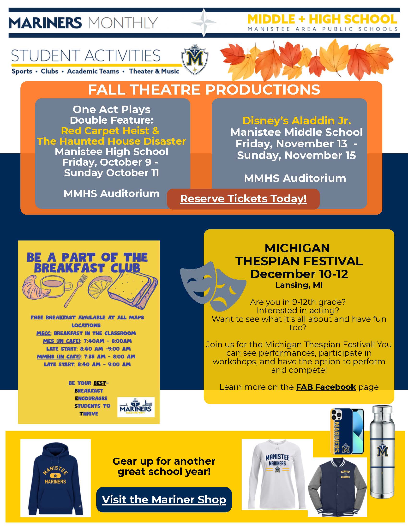 MMHS Newsletter October 2026 V3 Page 4 MMHS October Newsletter page 4